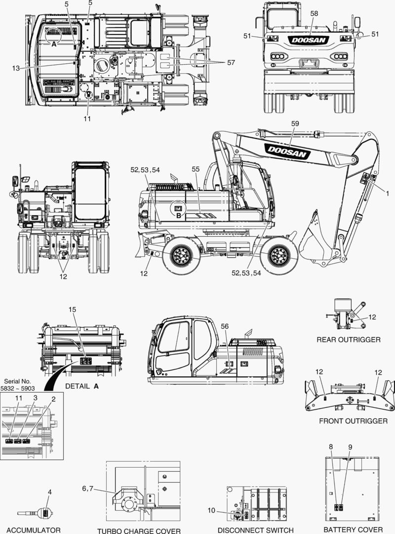 Спецтехника 5360 DECAL - EXTERIOR [5832~]