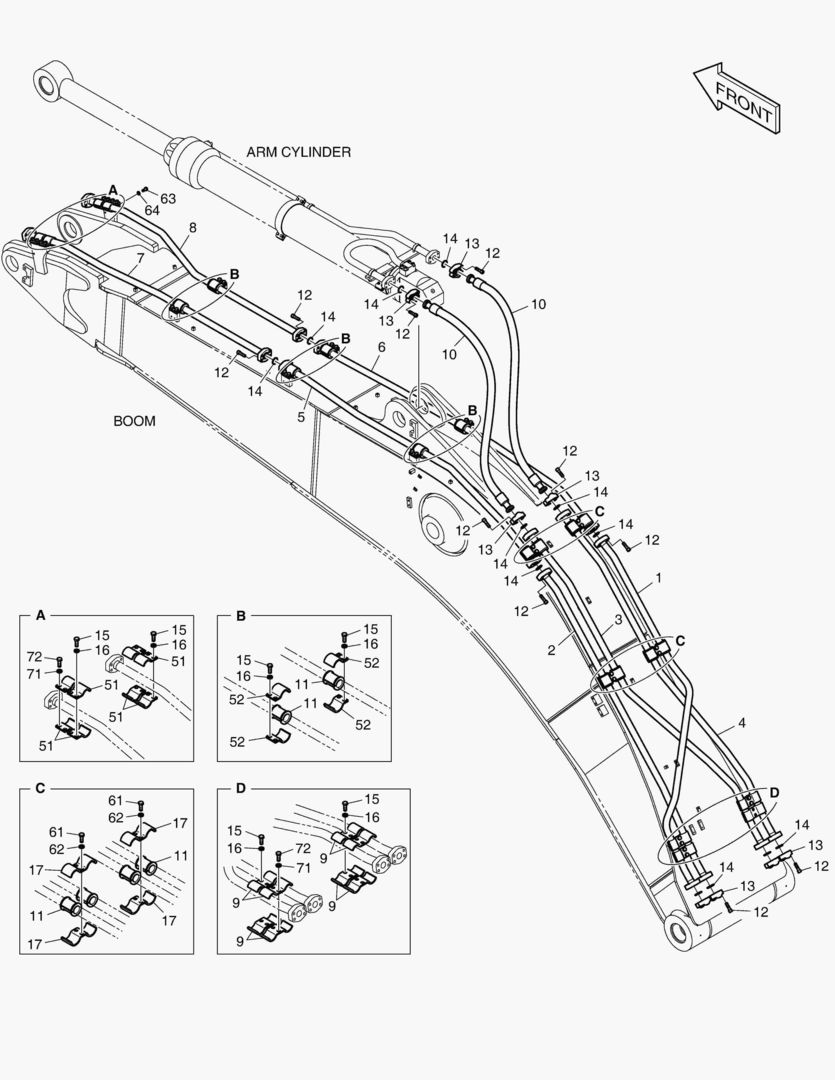 3150 BOOM PIPING [5001~5031]