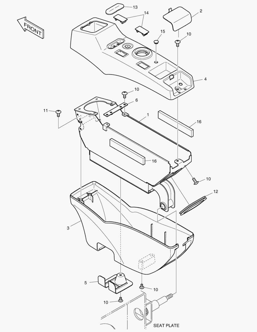 ПУЛЬТ УПРАВЛЕНИЯ - ПРАВОСТОРОННИЙ