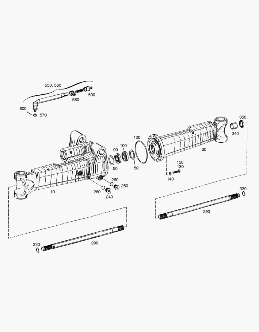 Спецтехника 4630 AXLE CASING-FRONT AXLE [1001~1630] - главное фото