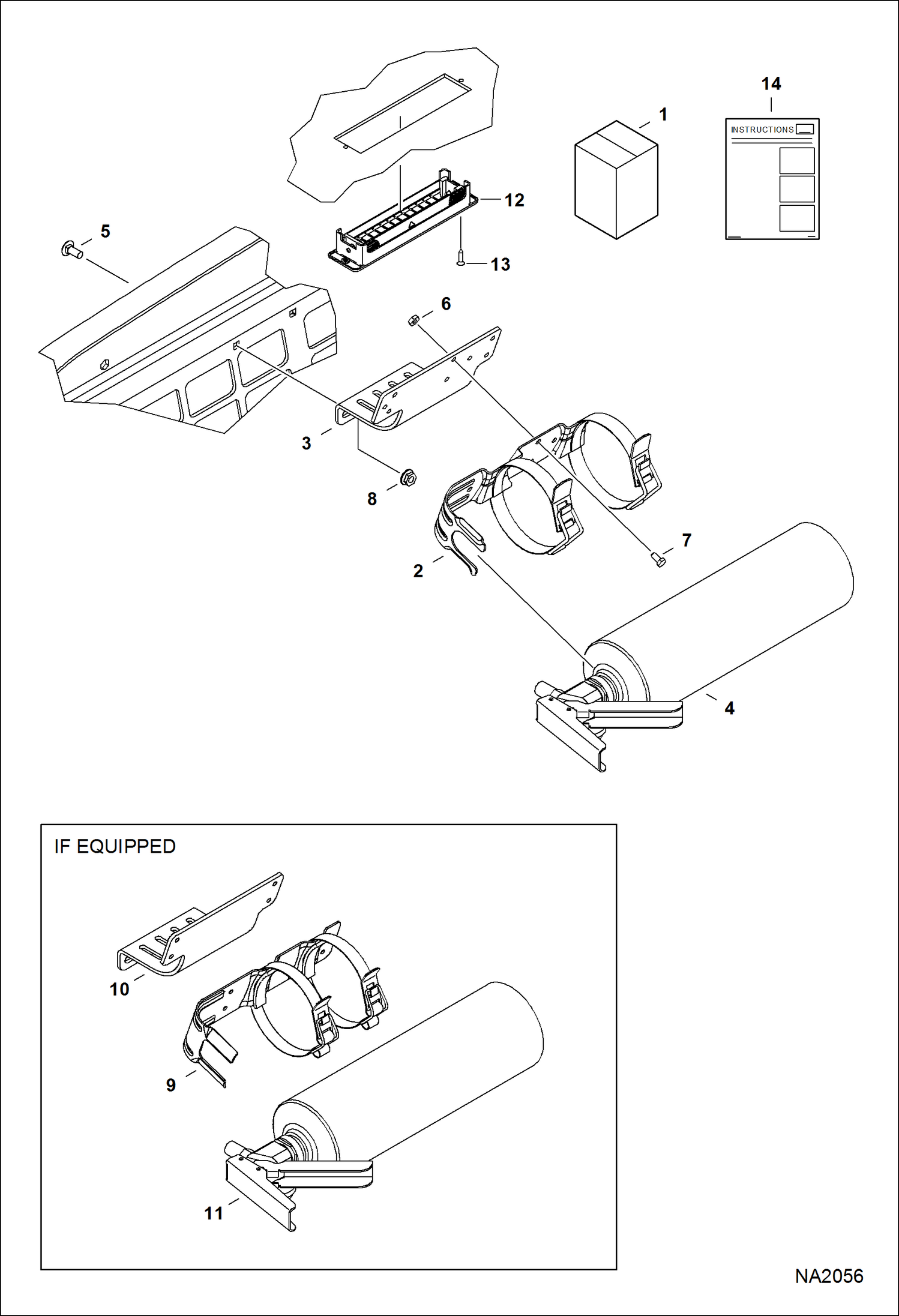 КУСТОРЕЗ (ОГНЕТУШИТЕЛЬ КОМПЛЕКТ) (M-СЕРИИ)