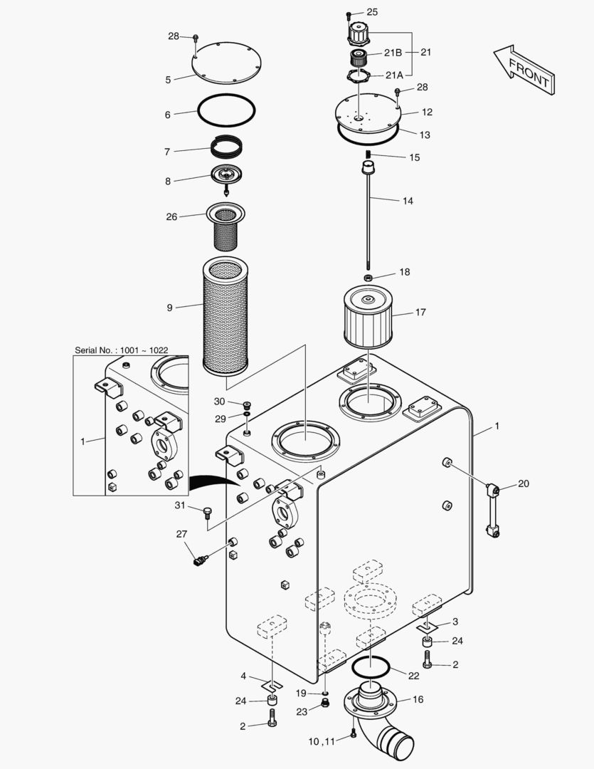 РЕЗЕРВУАР ДЛЯ МАСЛА