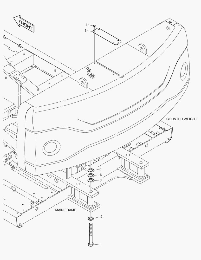 УСТАНОВКА ПРОТИВОВЕСА