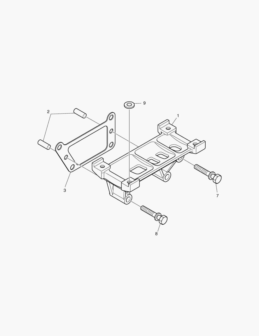 022 INJECTION PUMP MOUNTING