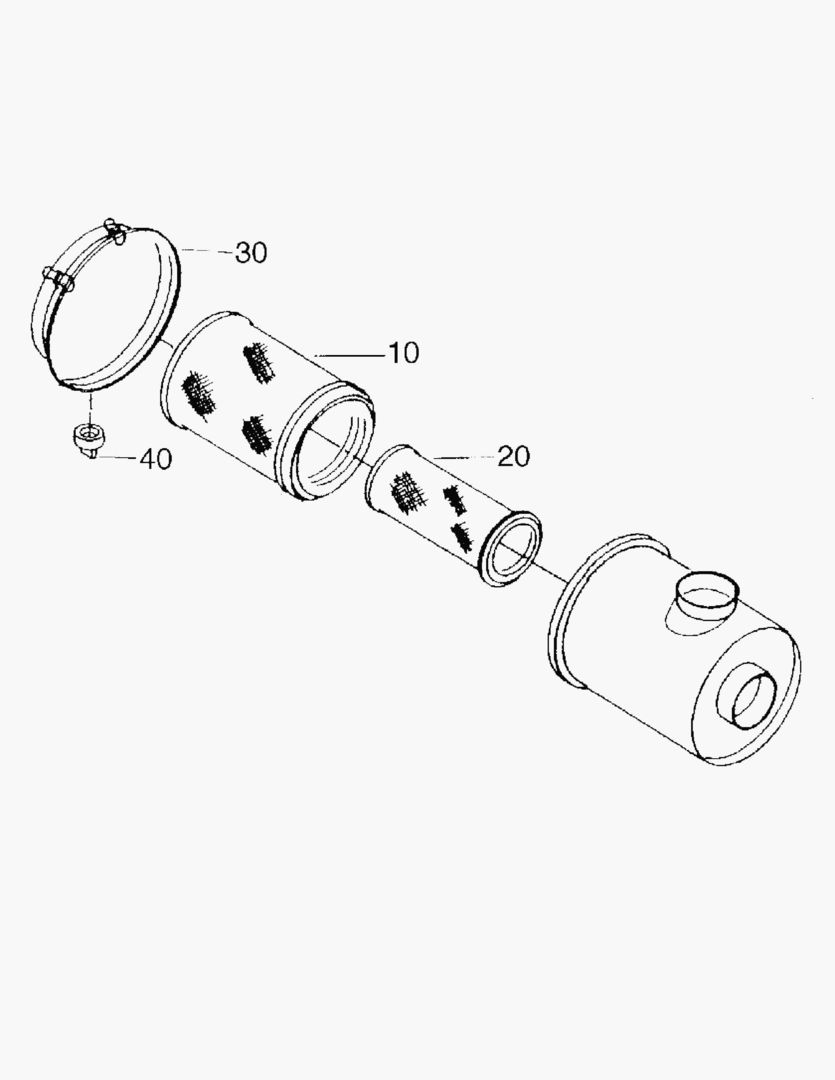 G030-4 AIR CLEANER