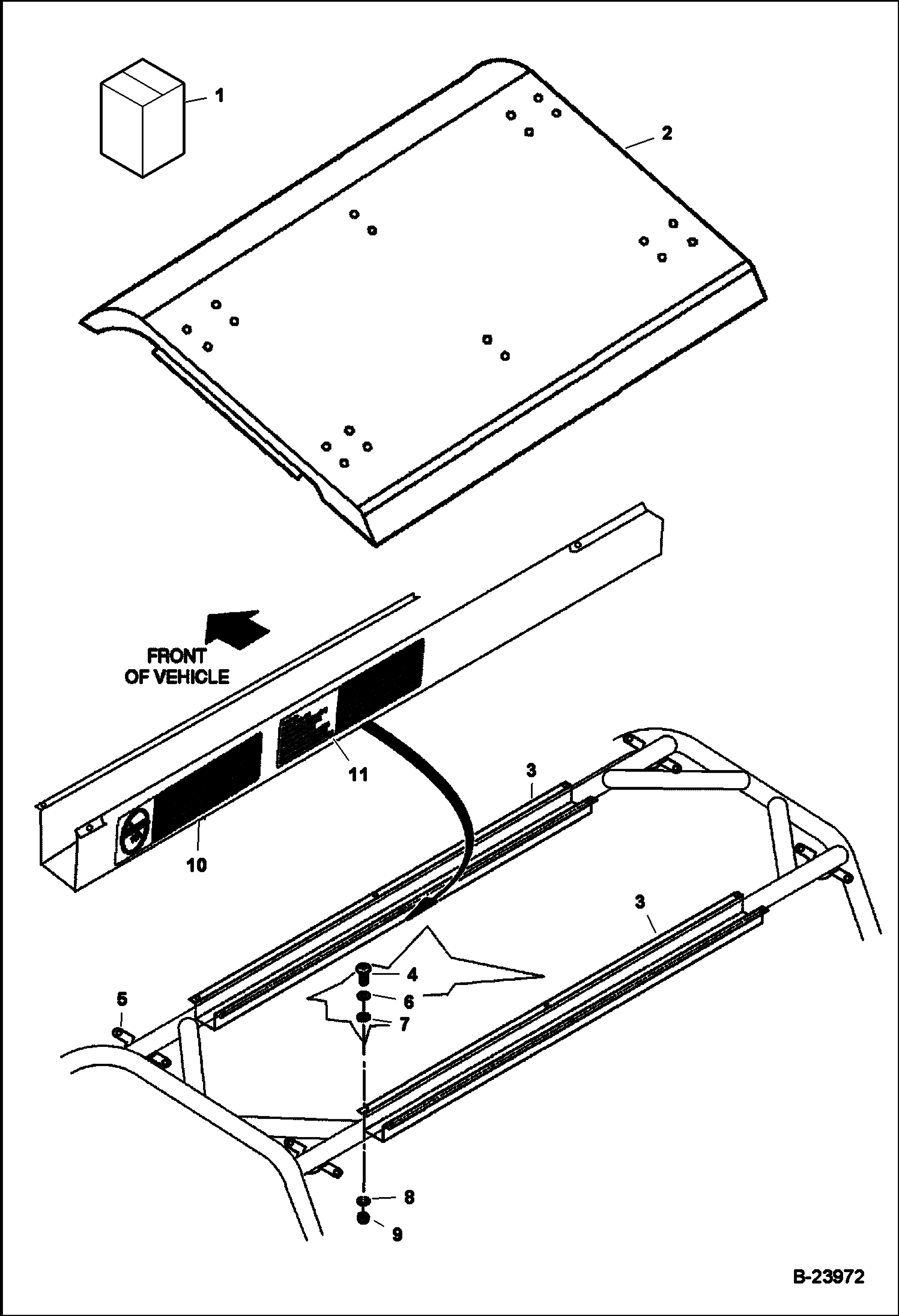 КОМПЛЕКТ МЕХАНИЗМОВ СИСТЕМЫ ЗАЩИТЫ ОТ ПАДАЮЩИХ ПРЕДМЕТОВ (FOPS)
