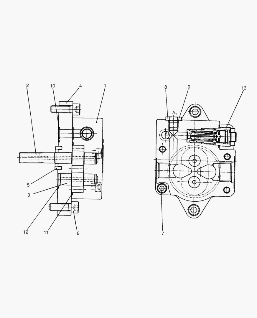 6130 GEAR PUMP-K3V PUMP [502~]