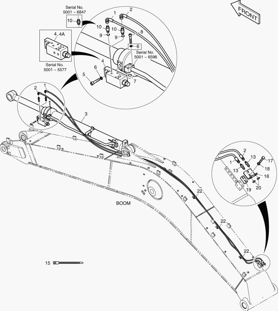 ГИДРОСИСТЕМА РУКОЯТИ-ГИДРОЗАМОК