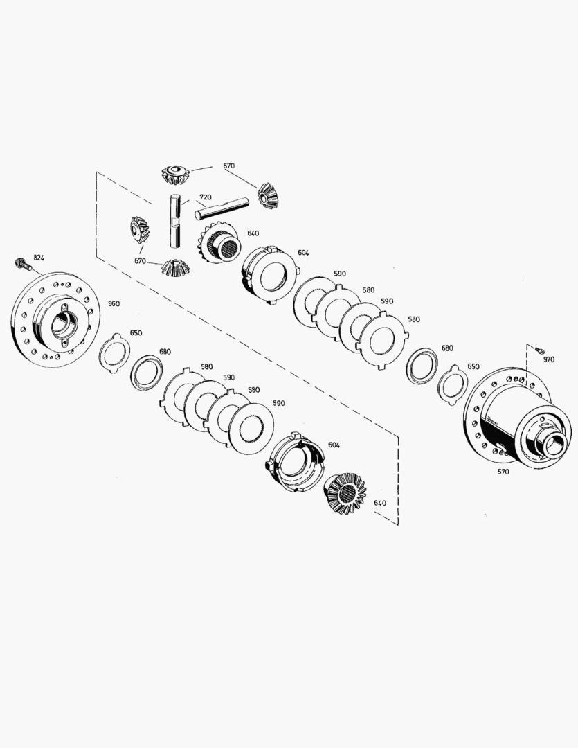 G037-3 LIMITED SLIP DIFFERENTIAL