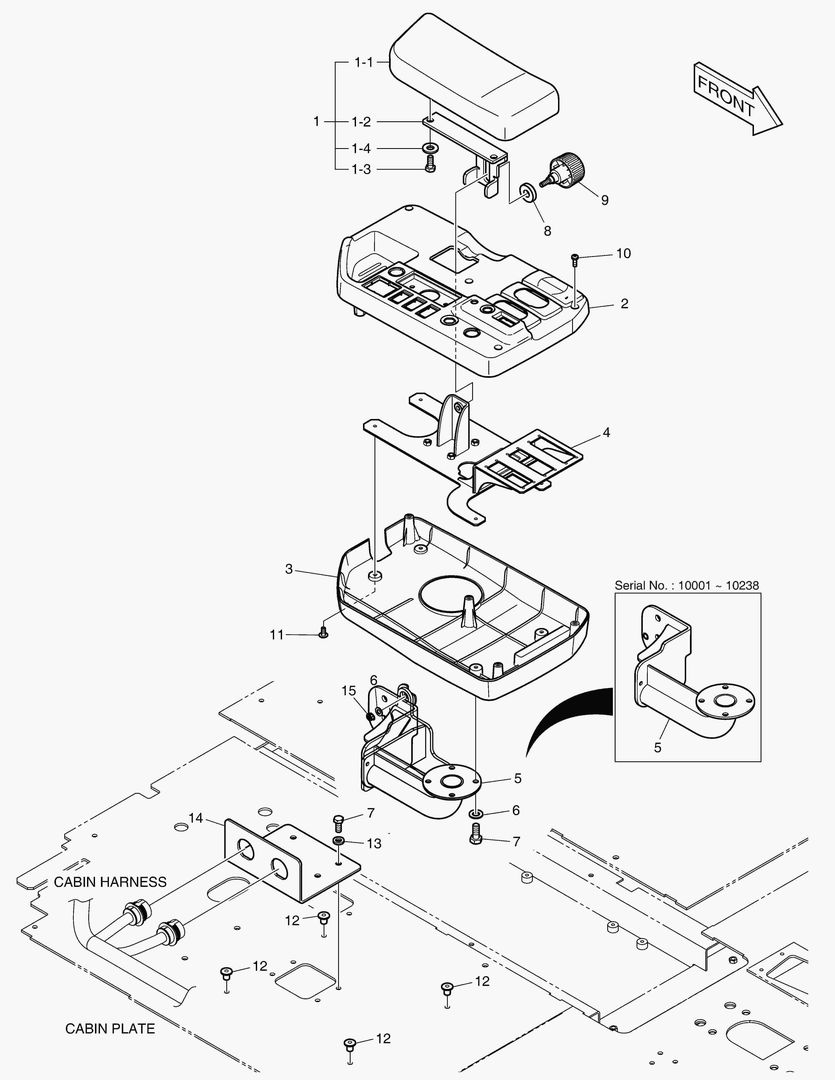 ПУЛЬТ УПРАВЛЕНИЯ-ДВА РЫЧАГА(ЭЛЕКТРИКА)