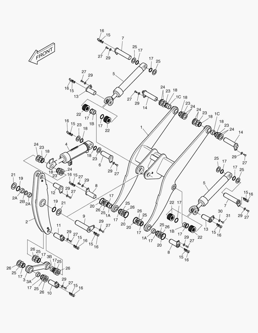 2105 LOADER ARM [4021~]