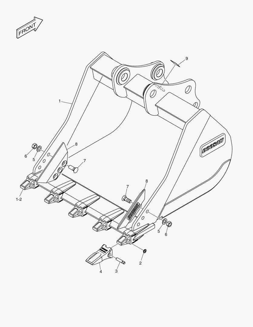 7360 BUCKET ASSВґY - 0.64mВі - G CLASS