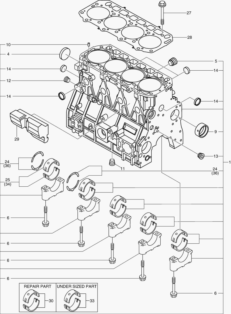 БЛОК ЦИЛИНДРОВ
