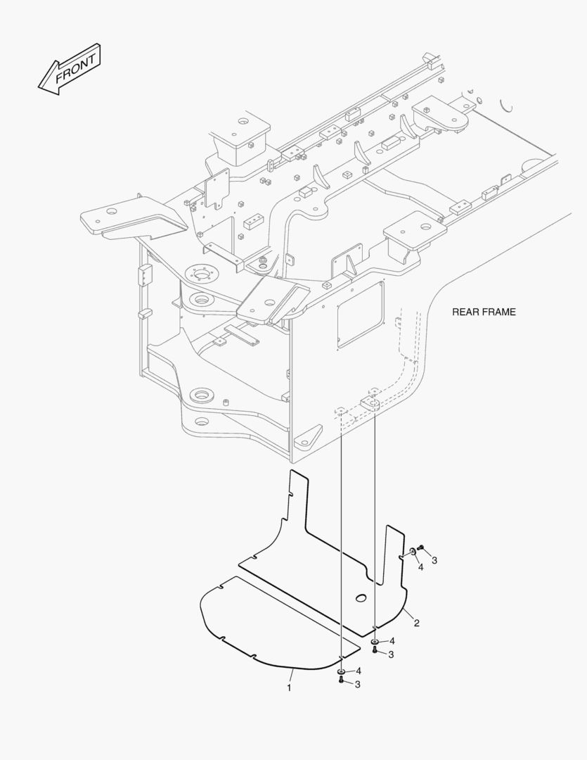 ОБТЕКАЕМАЯ ПОДКУЗОВНАЯ ПАНЕЛЬ