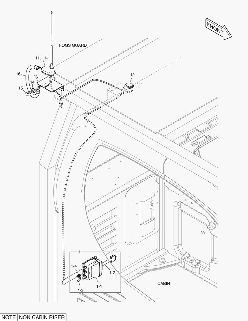 Схема 6695 TMS - CELLULAR & SATELLITE & ROPS(V1.5) [5198~]