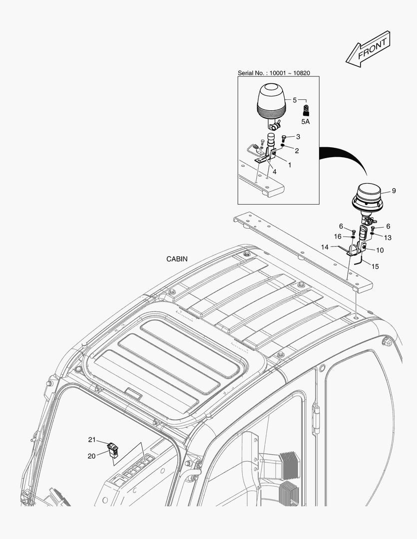 6620 ROTATING BEACON