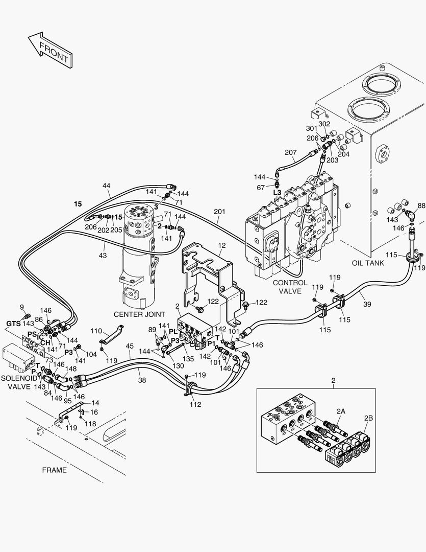 ТРУБОПРОВОД СЕРВОУПРАВЛЕНИЯ(3)