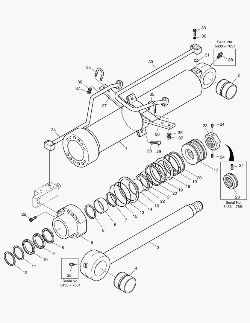 Спецтехника 4370 ARTI BOOM CYLINDER - LOCK VALVE [5001~7811] - главное фото