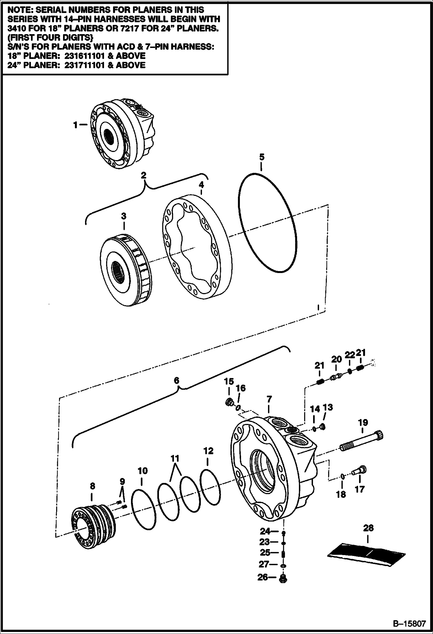 ПЛАНИРОВЩИК (ДВИГАТЕЛЬ) (R921805375) (18-- 341000655 И ВЫШЕ, 231611101 И ВЫШЕ)(24-- 721700342 И ВЫШЕ, 231711101 И ВЫШЕ)