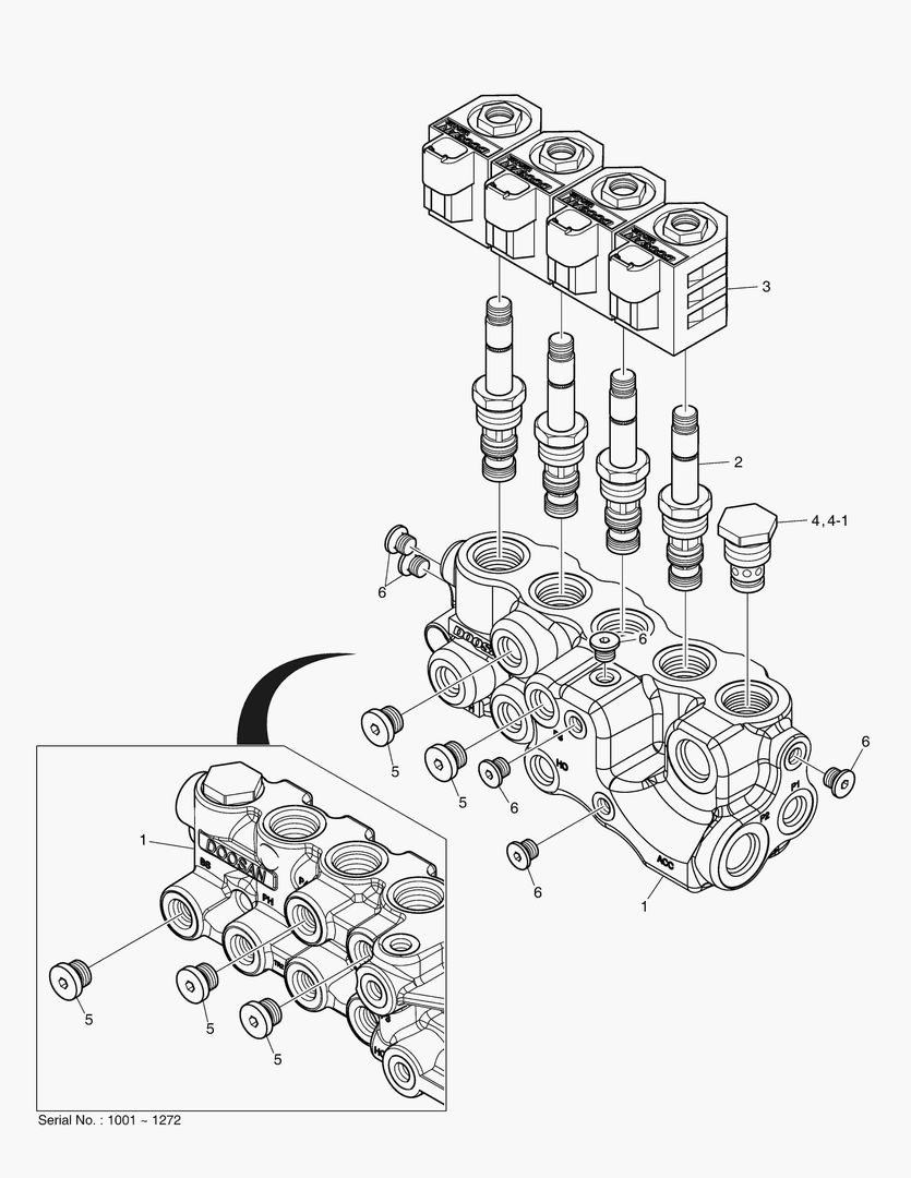 4230 SOLENOID VALVE - 4 SOL