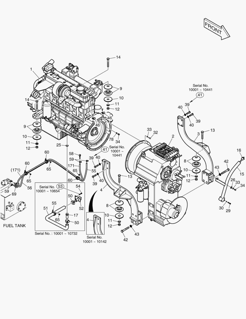 МОНТАЖ ДВИГАТЕЛЯ