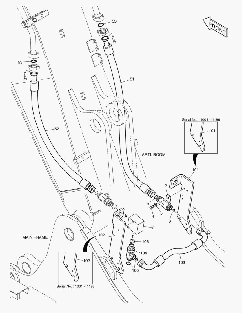 ТРУБОПРОВОД - СТРЕЛА С ИЗМЕНЯЕМОЙ ГЕОМЕТРИЕЙ