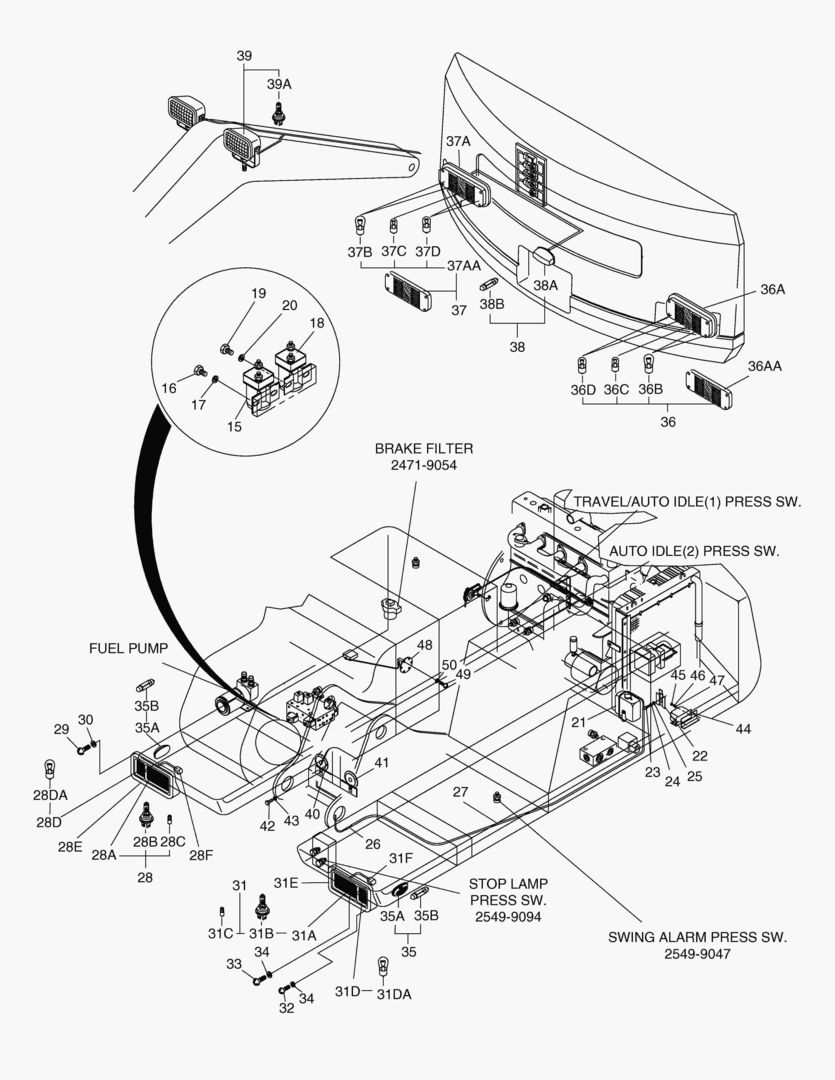 ЭЛЕКТРИЧЕСКИЕ ЗАПЧАСТИ(7)-СОПРЯЖЕННЫЕ ДЕТАЛИ