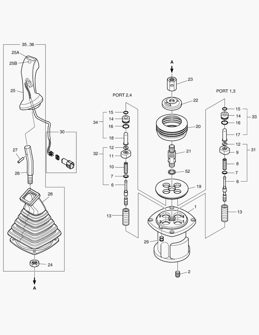 КЛАПАН ДЖОЙСТИКА