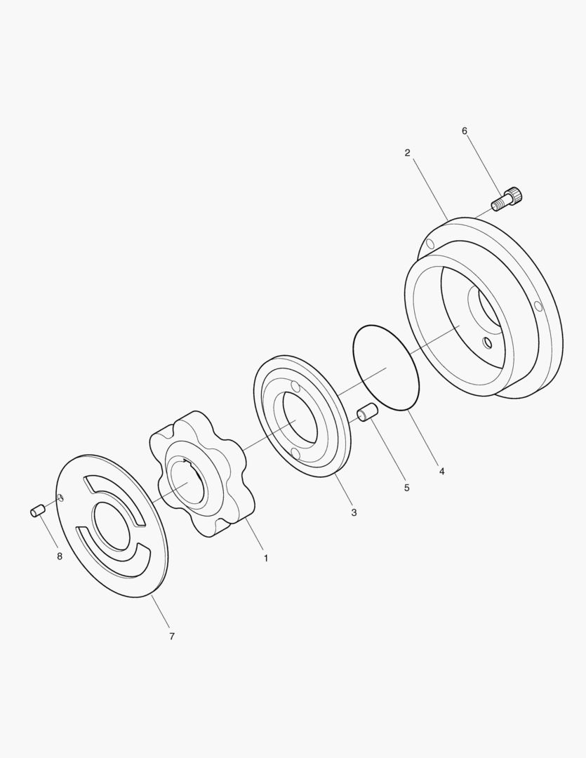 ОСНОВНОЙ НАСОС-ГЕРМЕТИЗИРОВАННЫЙ КОРПУС