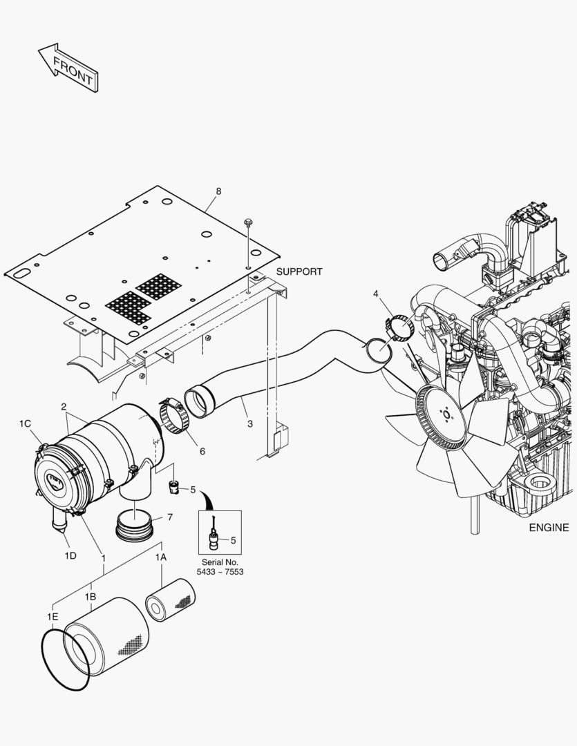 1170 AIR CLEANER [5433~7766]