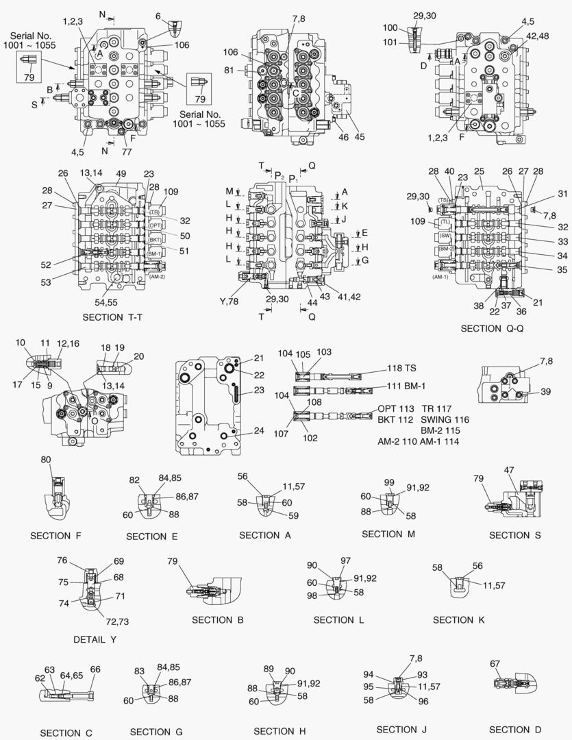 Спецтехника 4160 CONTROL VALVE [1001~1066] - главное фото
