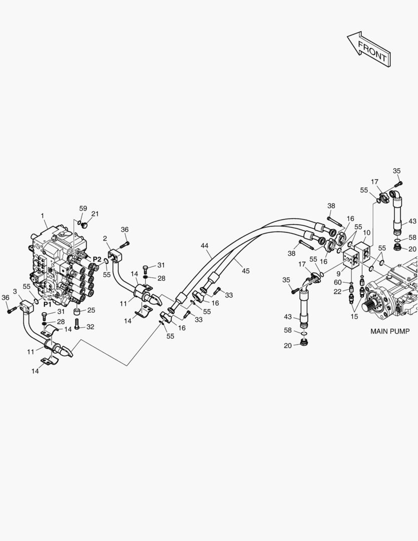 ГЛАВНАЯ МАГИСТРАЛЬ(1) - НАСОС