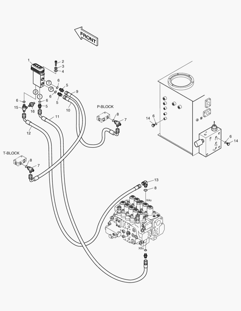 ТРУБОПРОВОД СЕРВОУПРАВЛЕНИЯ-ПЕДАЛЬ(ВЫКЛЮЧАТЕЛЬ)