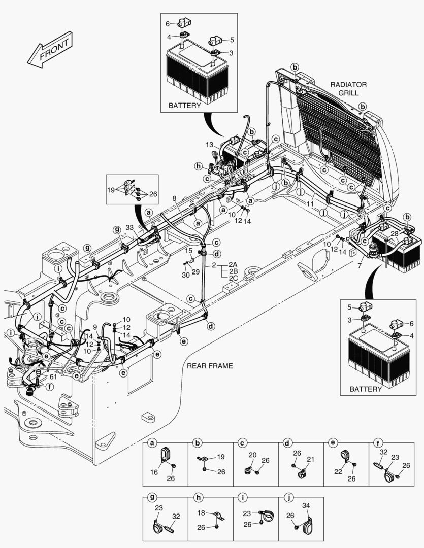 ЭЛЕКТРИЧЕСКИЕ ЗАПЧАСТИ - ЖГУТ ПРОВОДКИ