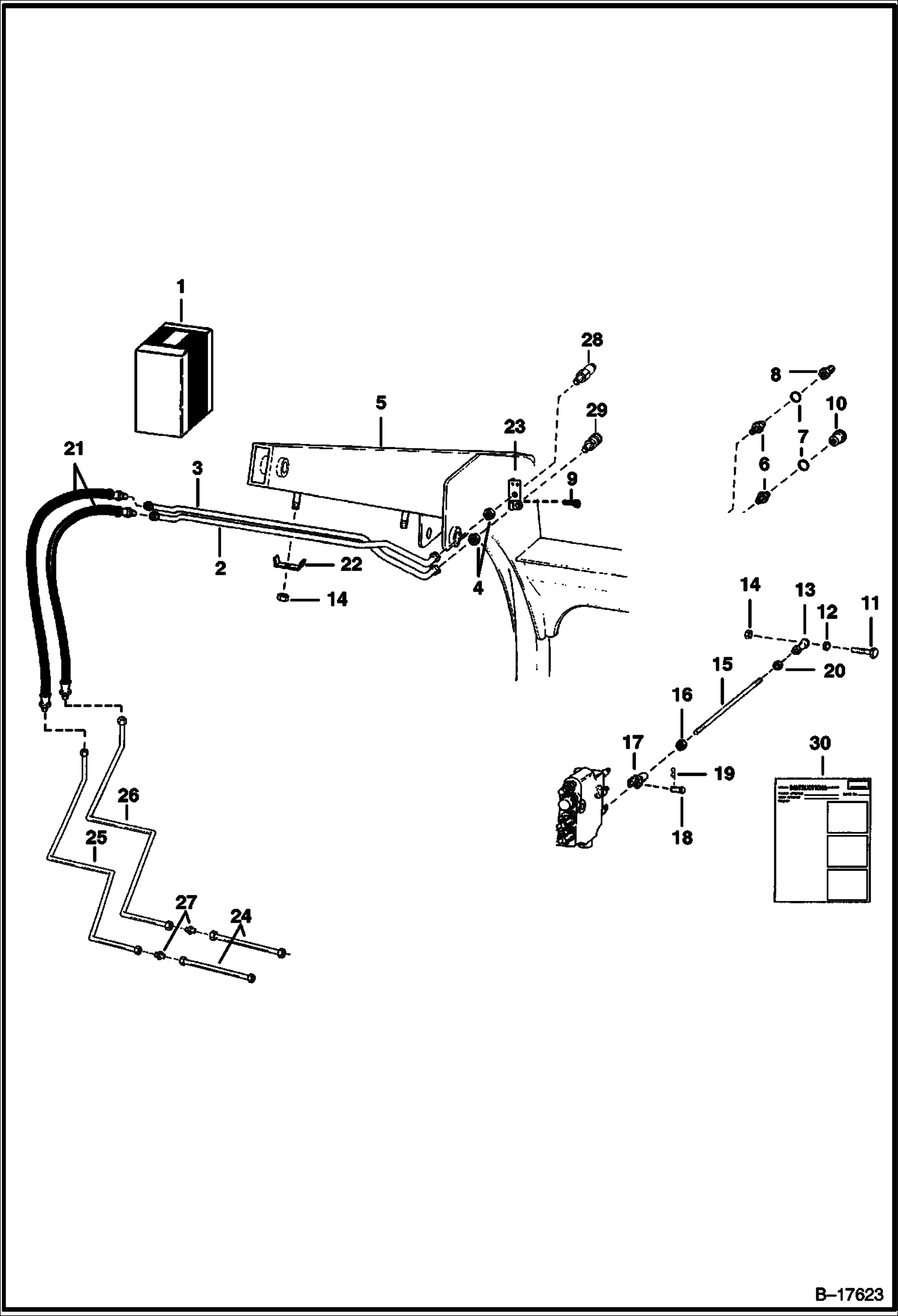 КОМПЛЕКТ ВСПОМОГАТЕЛЬНОЙ ГИДРАВЛИКИ