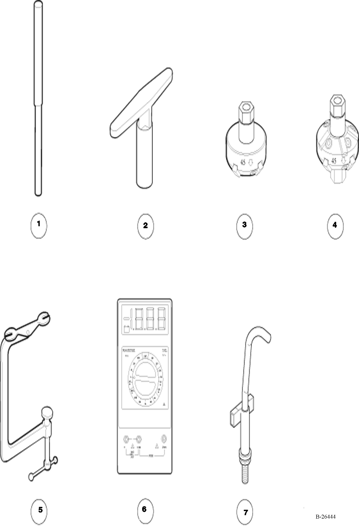 ОБСЛУЖИВАНИЕ И ИНСТРУМЕНТЫ ДЛЯ ОБСЛУЖИВАНИЯ И РЕМОНТА