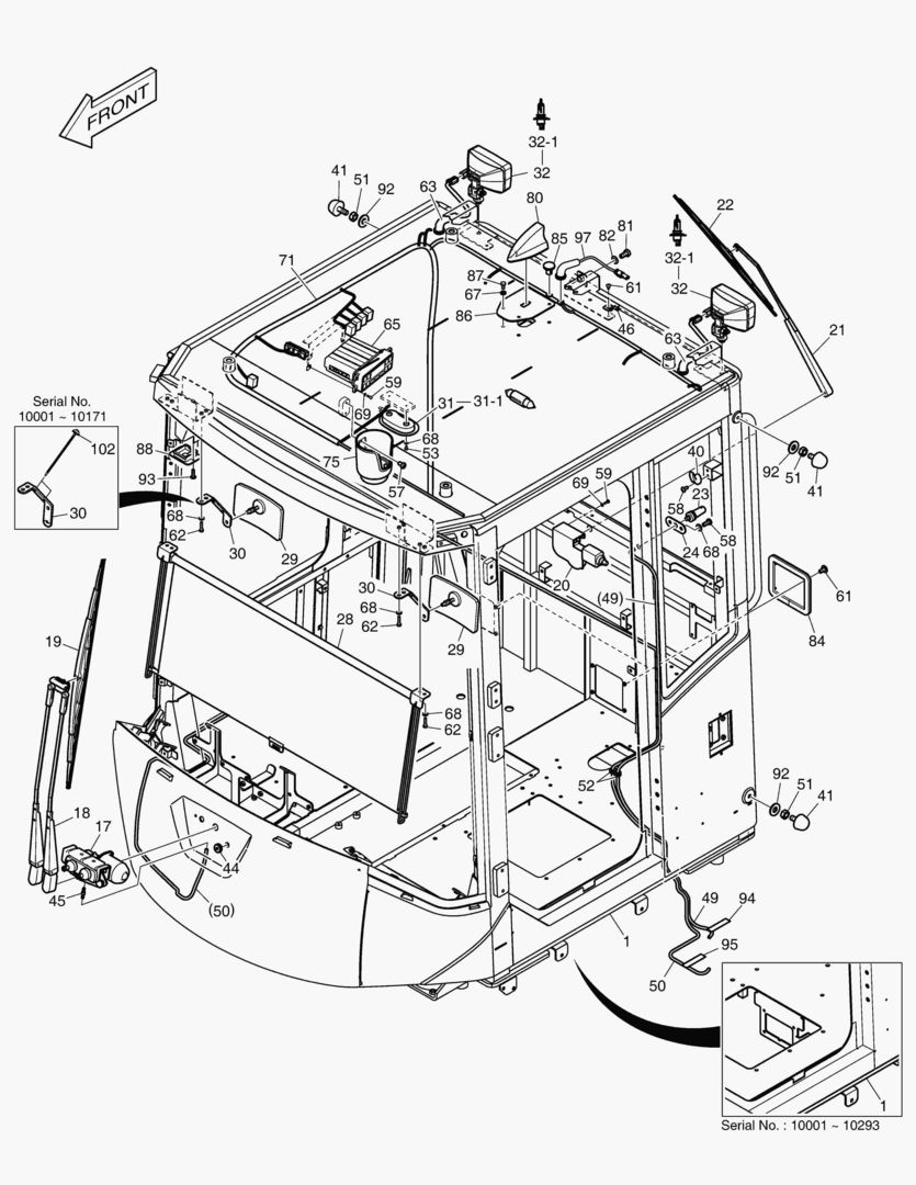 КАБИНА(1) - КОРПУС