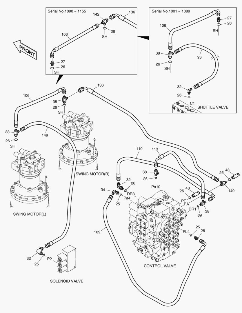 ТРУБОПРОВОД СЕРВОУПРАВЛЕНИЯ(7)