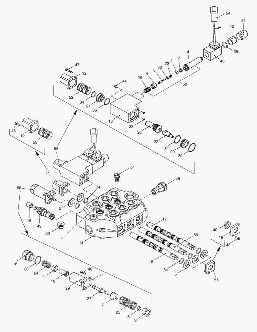 Спецтехника 4110 CONTROL VALVE
