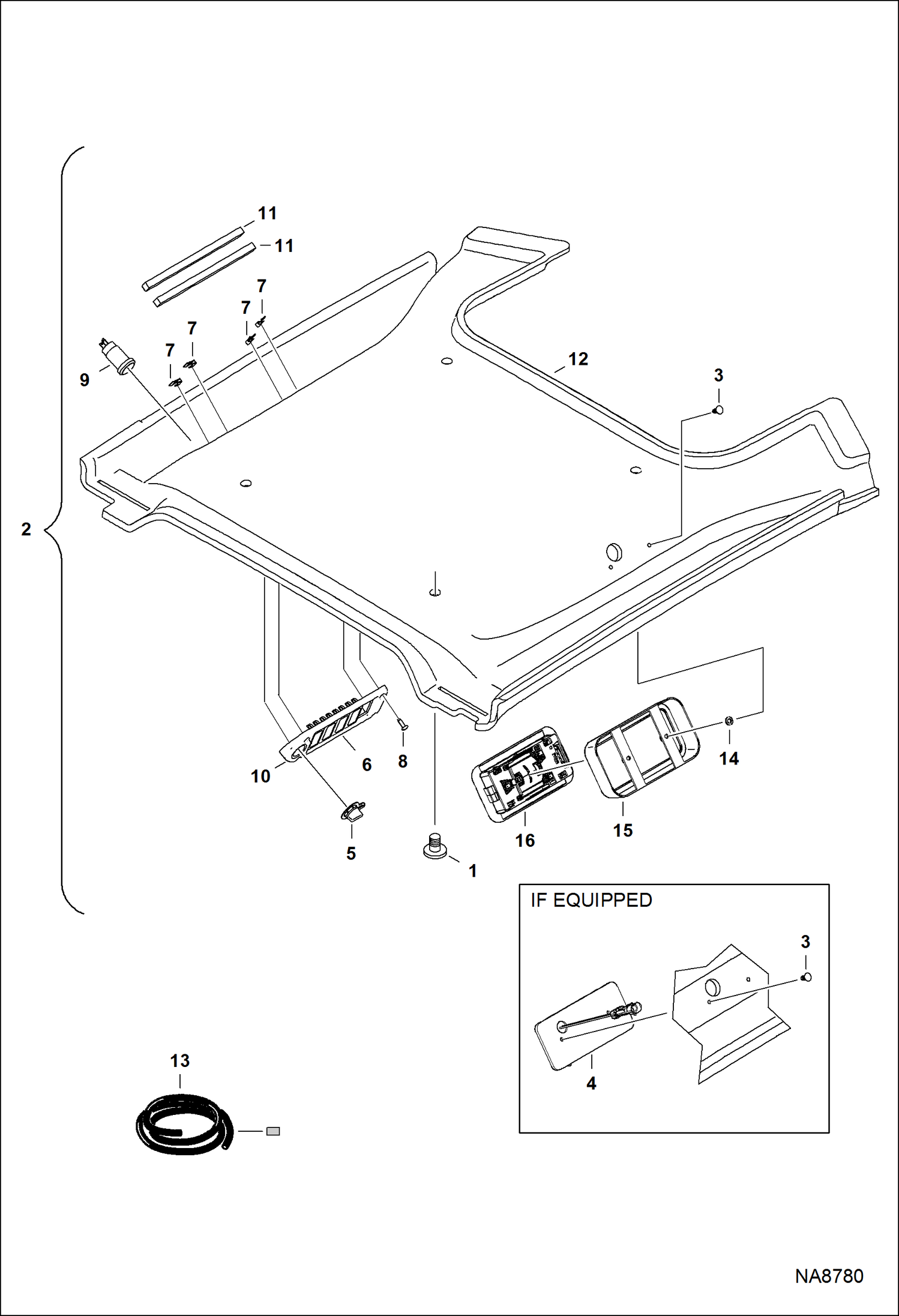 КАБИНА ВОДИТЕЛЯ (ОСНОВНОЕ ОБОРУДОВАНИЕ)
