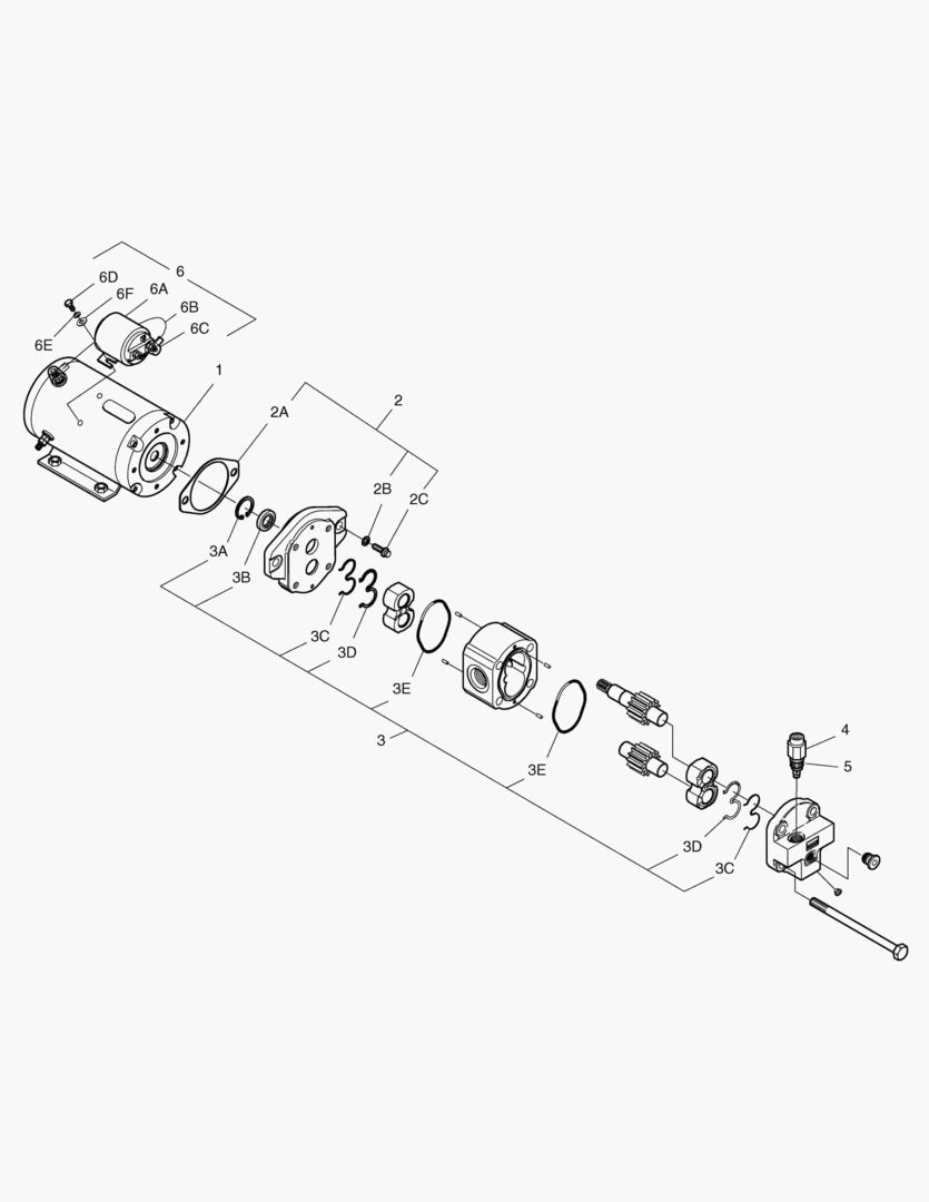 Спецтехника 3500 EMERGENCY STEERING PUMP [4001~4425] - главное фото