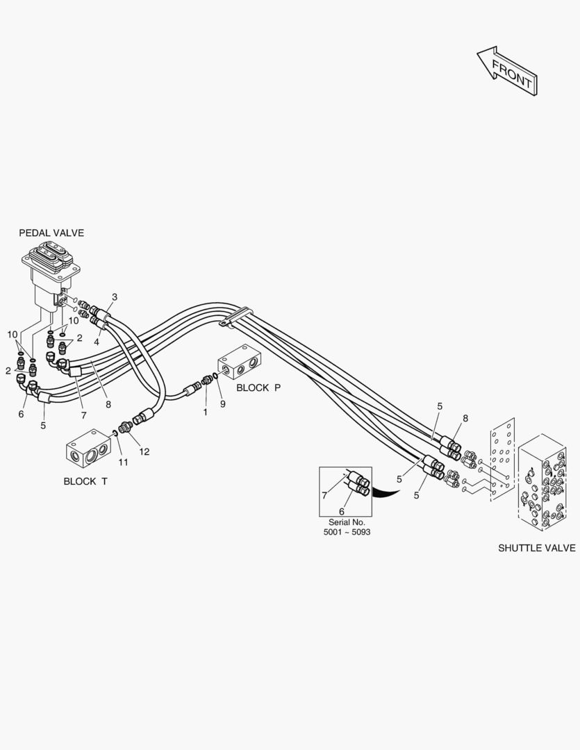 ТРУБОПРОВОД СЕРВОУПРАВЛЕНИЯ(11)