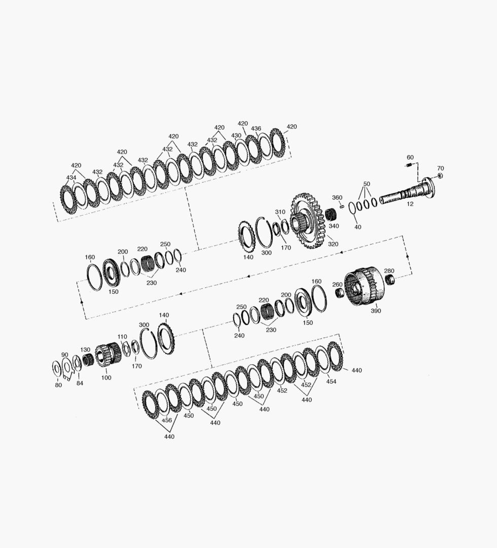 СЦЕПЛЕНИЕ В СБОРЕ(K4+K3)(3)