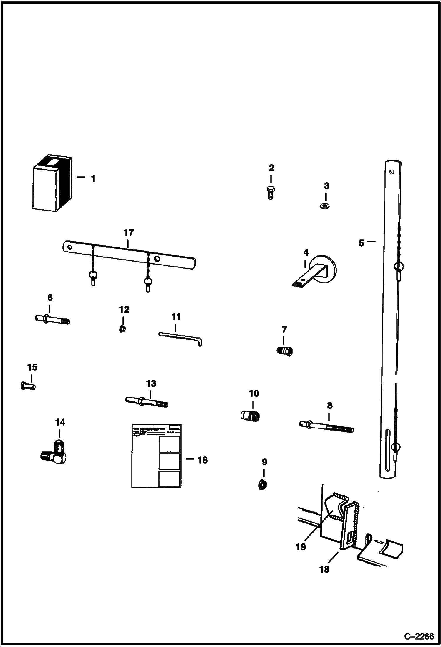 ЭКСКАВАТОР-ПОГРУЗЧИК (МОНТАЖНЫЙ КОМПЛЕКТ ДЛЯ ОБРАТНОЙ ЛОПАТЫ) (905A) (905B) (ДЛЯ 300 СЕРИИ)