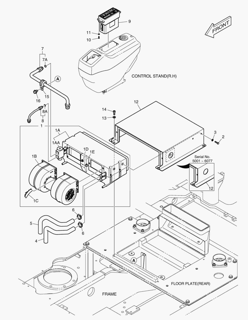 1750 AIR CONDITIONER - CABIN [5001~7250]