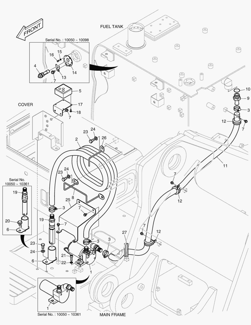 6100 FUEL FILLER PUMP