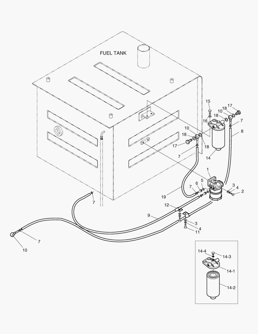 5440 FUEL FILTER(SEDIMENTOR+FILTER) [2100~]