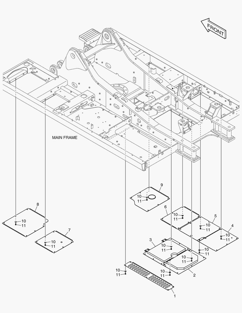 ОБТЕКАЕМАЯ ПОДКУЗОВНАЯ ПАНЕЛЬ