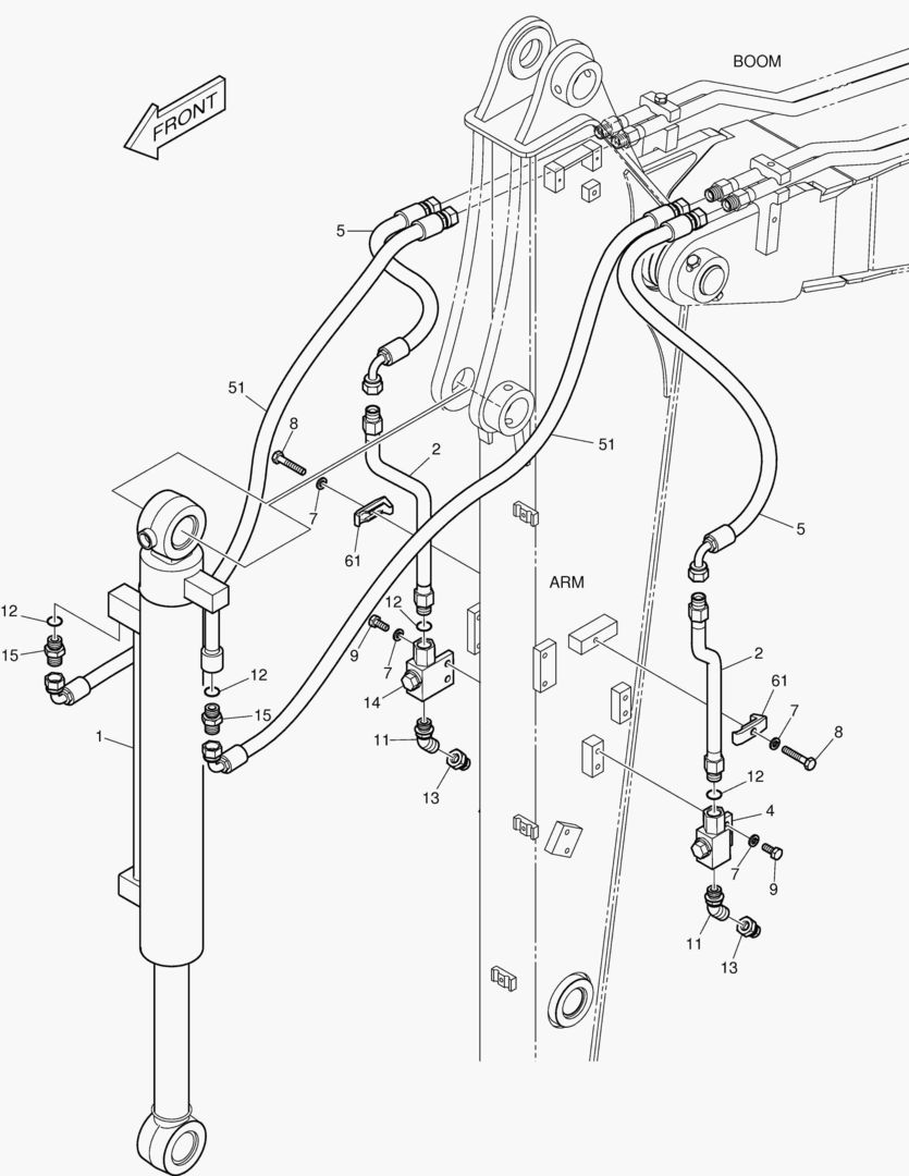 ГИДРОСИСТЕМА РУКОЯТИ