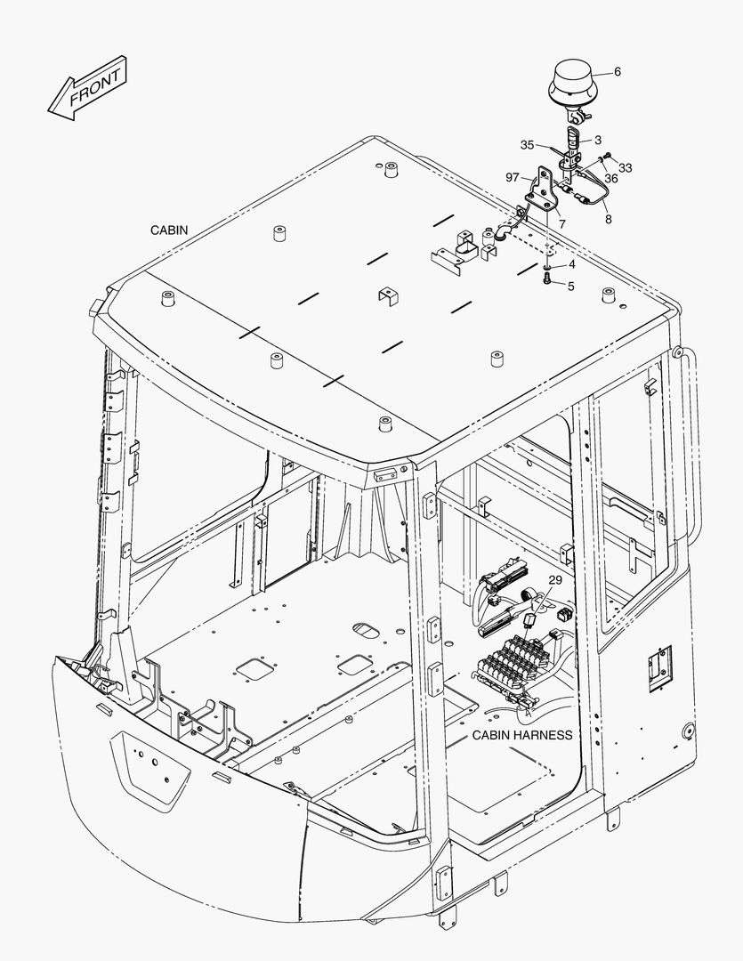 5580 ROTATING BEACON